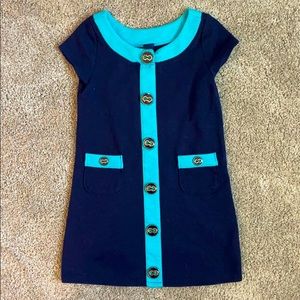 Tory Burch style toddler dress